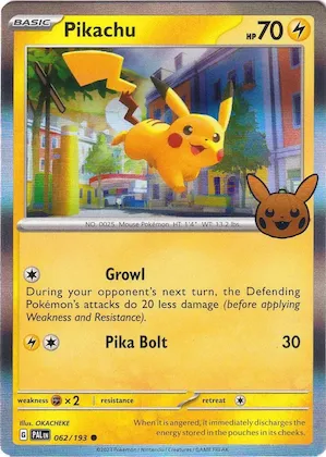 Pikachu #62 – Trick or Trade BOOster Bundle 2023