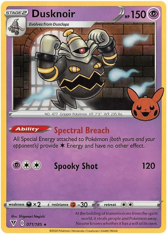 Dusknoir #71 – Trick or Trade BOOster Bundle 2023