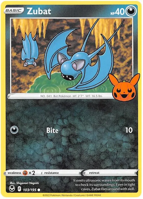 Zubat #103 – Trick or Trade BOOster Bundle 2023
