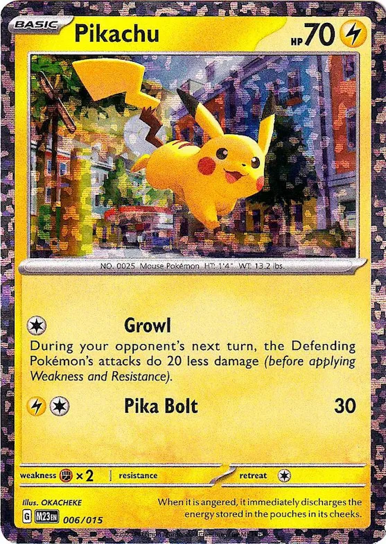 Pikachu #6 – McDonald's Promos 2023