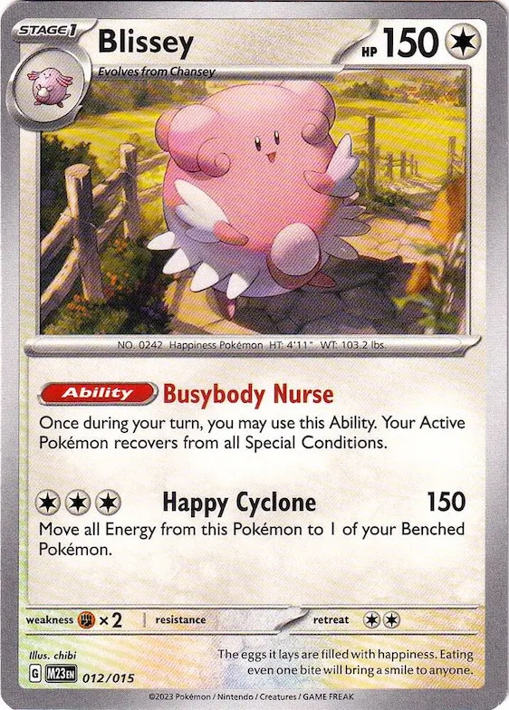 Blissey #12 – McDonald's Promos 2023