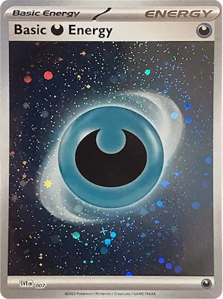 Basic Darkness Energy (Cosmos Holo) #7 – Scarlet & Violet Energies