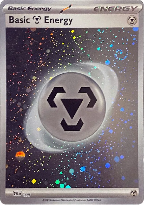 Énergie Métal 8 – Écarlate et Violet Énergie