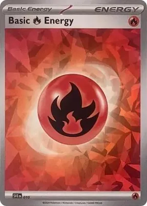 Basic Fire Energy (Cracked Ice Holo) #10 – Scarlet & Violet Energies