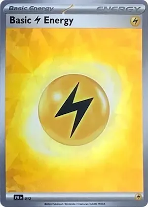 Basic Lightning Energy (Cracked Ice Holo) #12 – Scarlet & Violet Energies