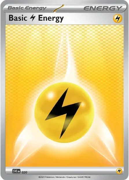 Basic Lightning Energy - 020 #20 – Scarlet & Violet Energies