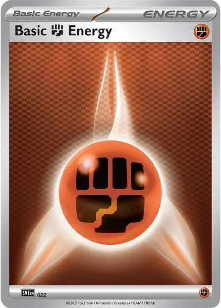 Basic Fighting Energy - 022 #22 – Scarlet & Violet Energies