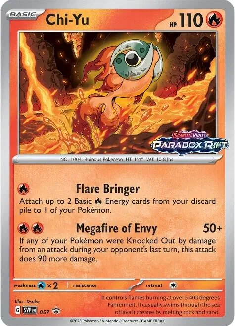 Chi-Yu - 057 (Prerelease) #57 – Scarlet & Violet Promo Cards