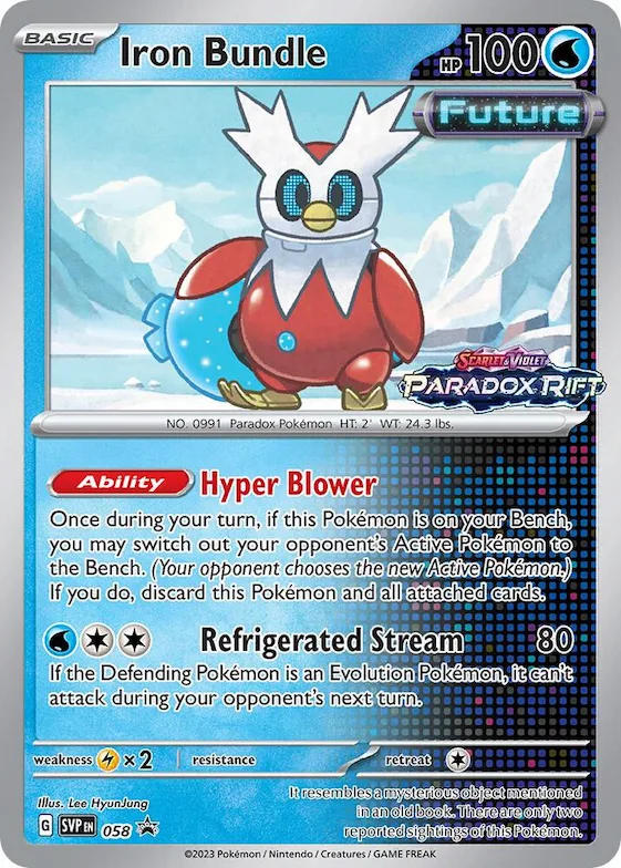 Iron Bundle - 058 (Prerelease) #58 – Scarlet & Violet Promo Cards