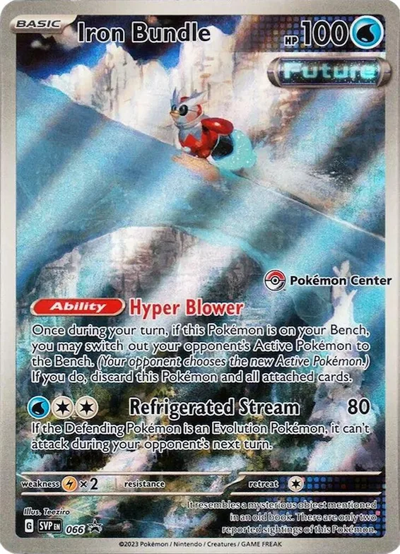 Iron Bundle - 066 (Pokemon Center Exclusive) #66 – Scarlet & Violet Promo Cards