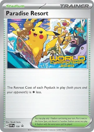 Paradise Resort - 150 (World Championships 2024) #150 – Scarlet & Violet Promo Cards