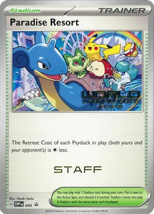 Paradise Resort - 045 (World Championships 2023) [Staff] 45 – SVP Black Star Promos