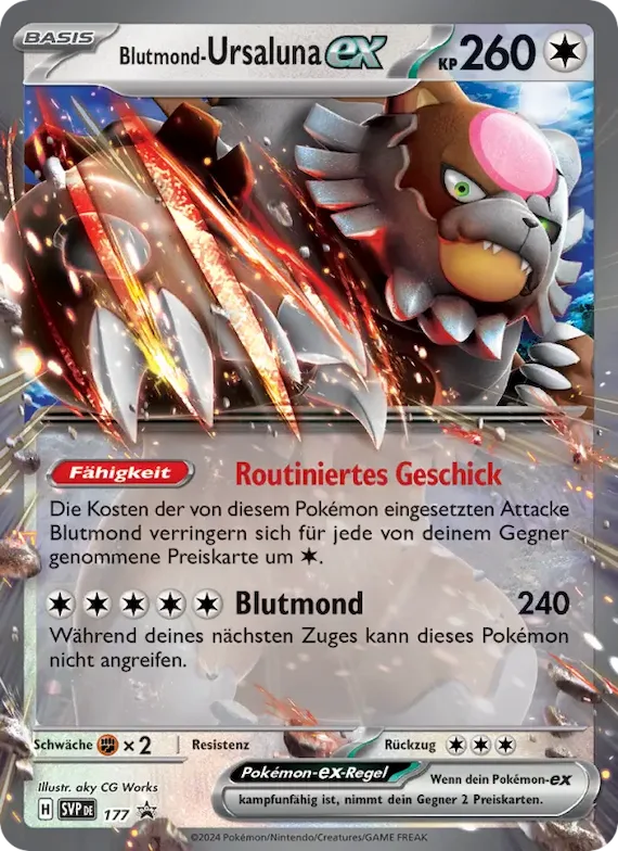 Blutmond-Ursaluna-ex 177 – SVP Black Star Promos