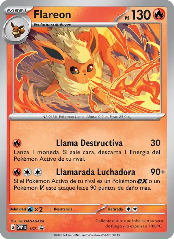 Flareon 167 – SVP Black Star Promos