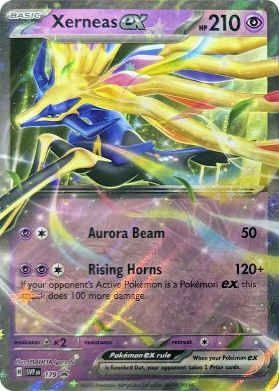 Xerneas ex - 179 #179 – Scarlet & Violet Promo Cards