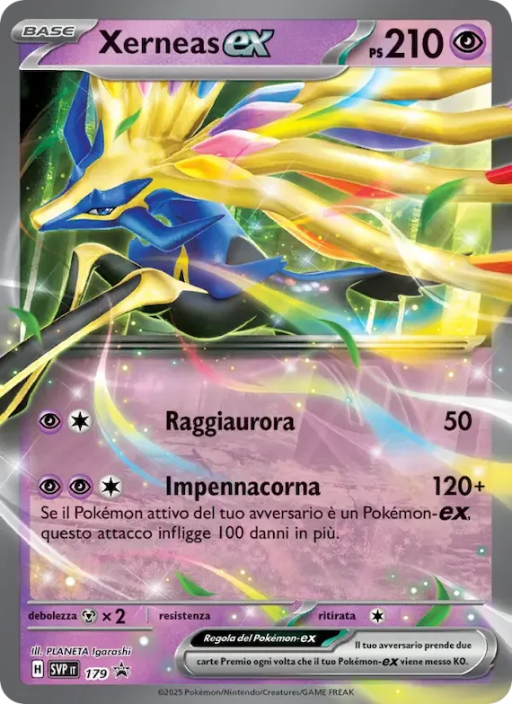 Xerneas-ex 179 – SVP Black Star Promos