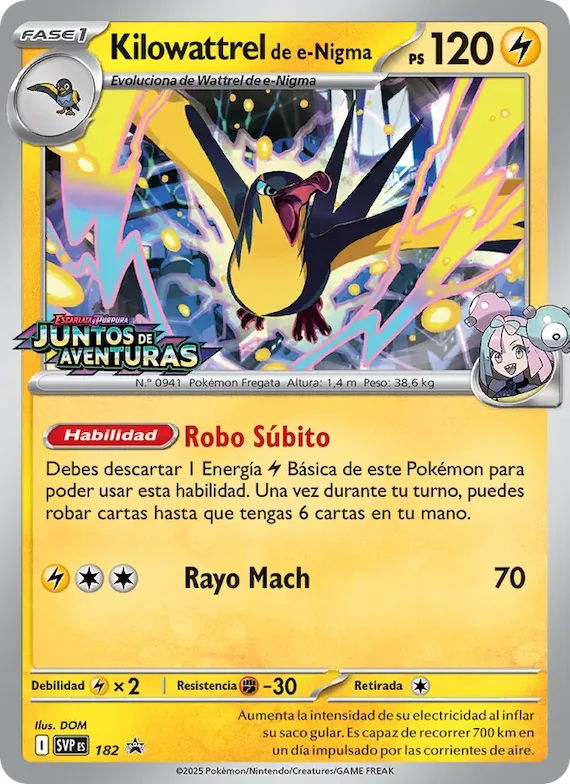 Kilowattrel de e-Nigma 182 – SVP Black Star Promos