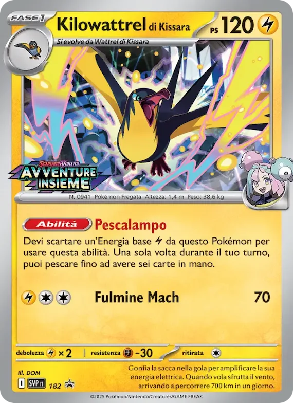 Kilowattrel di Kissara 182 – SVP Black Star Promos