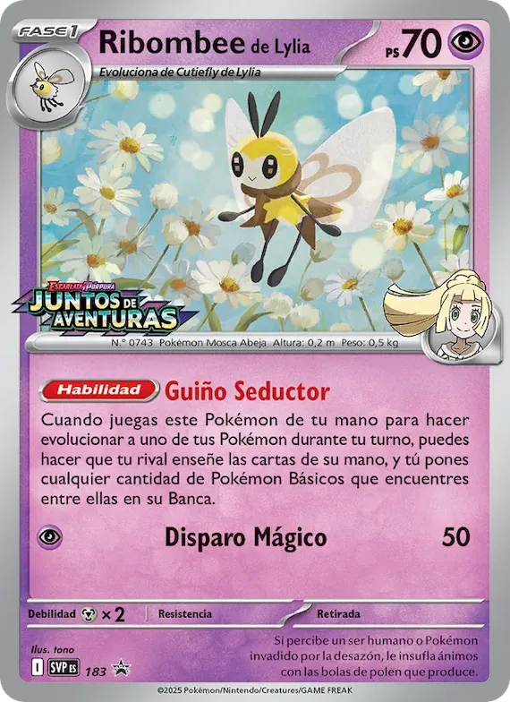 Ribombee de Lylia 183 – SVP Black Star Promos