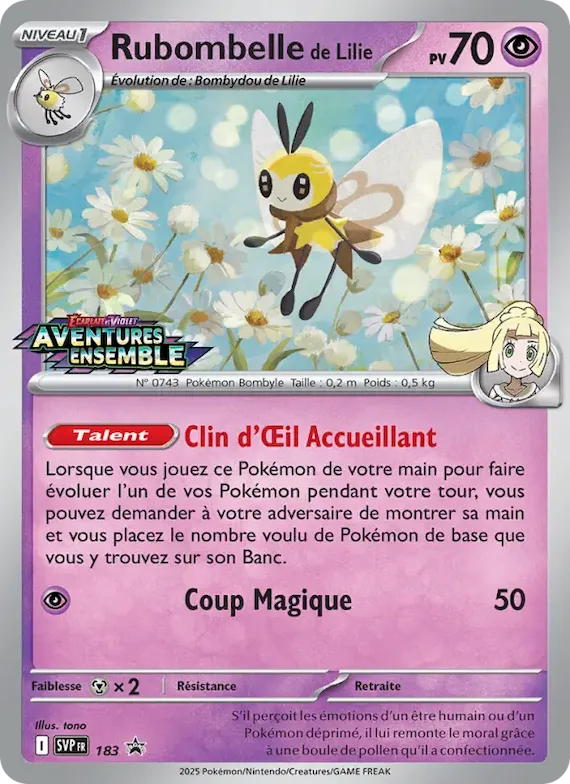 Rubombelle de Lilie 183 – SVP Black Star Promos