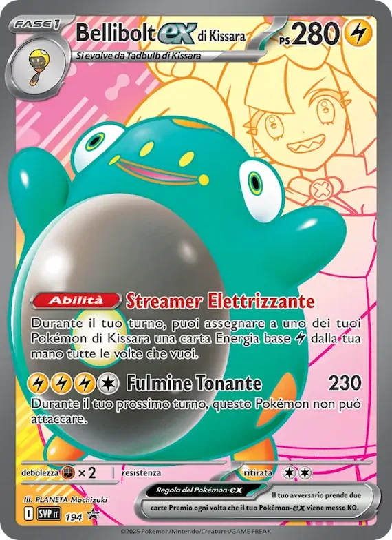 Bellibolt-ex di Kissara 194 – SVP Black Star Promos