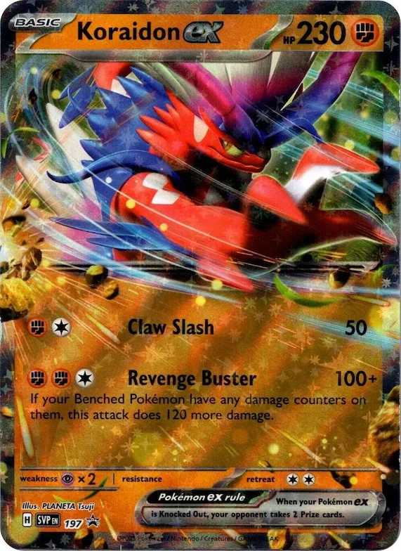 Koraidon ex - 197 #197 – Scarlet & Violet Promo Cards