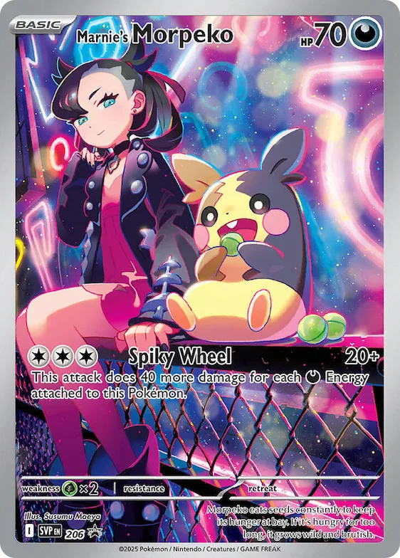 Marnie’s Morpeko #206 – Scarlet & Violet Promo Cards