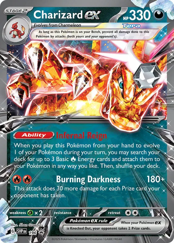 Charizard ex -196 #196 – Scarlet & Violet Promo Cards