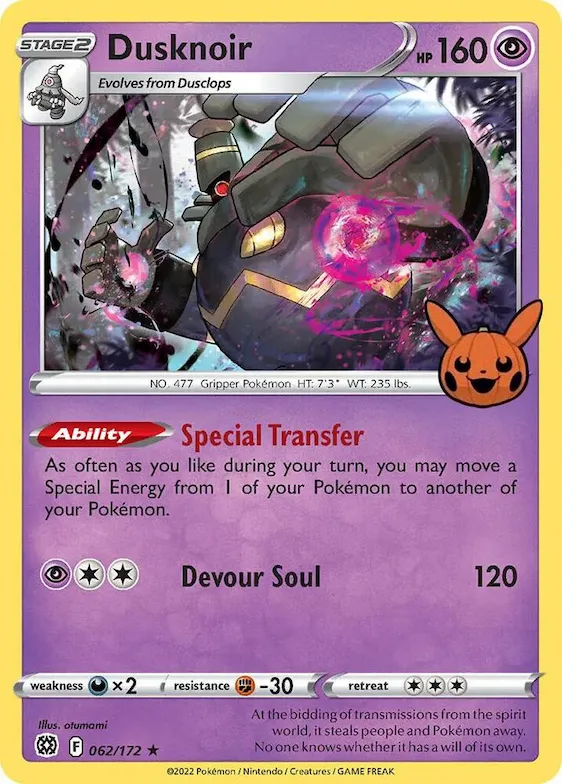 Dusknoir #62 – Trick or Trade BOOster Bundle