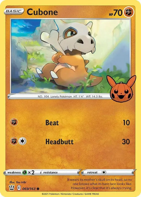 Cubone #69 – Trick or Trade BOOster Bundle
