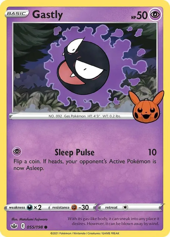 Gastly #55 – Trick or Trade BOOster Bundle