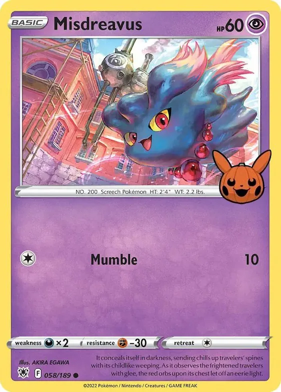 Misdreavus #58 – Trick or Trade BOOster Bundle
