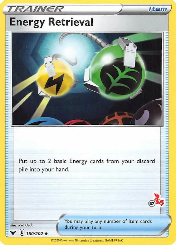 Energy Retrieval (#37 Cinderace Stamped) #160 – Battle Academy 2022