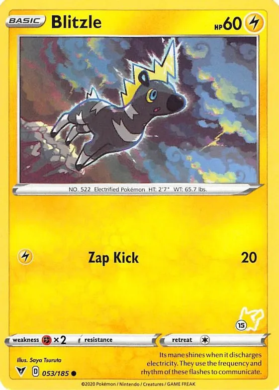 Blitzle (#15 Pikachu Stamped) #53 – Battle Academy 2022