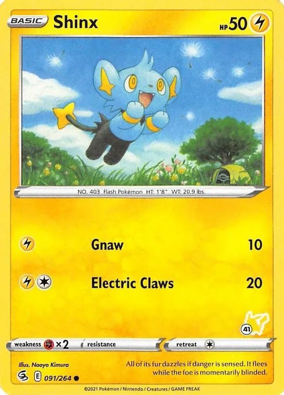 Shinx (#41 Pikachu Stamped) #91 – Battle Academy 2022