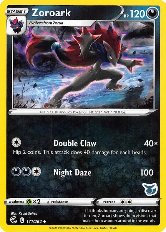 Zoroark (Eevee Stamped) #171 – Battle Academy 2022