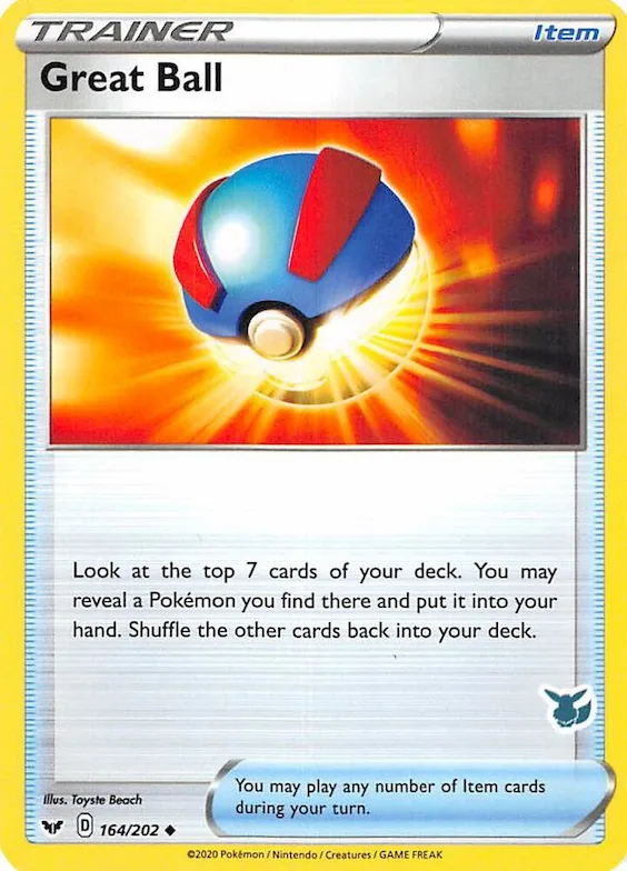 Great Ball (Eevee Stamped) #164 – Battle Academy 2022