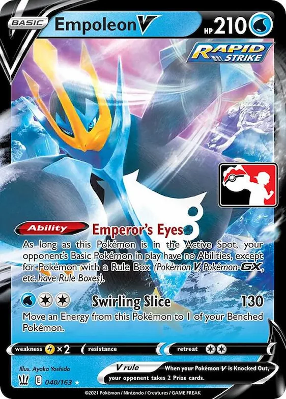 Empoleon V #40 – Prize Pack Series Cards