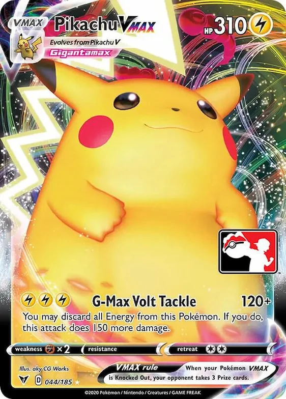 Pikachu VMAX #44 – Prize Pack Series Cards
