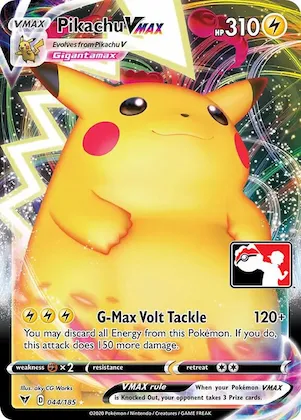 Pikachu VMAX #44 – Prize Pack Series Cards