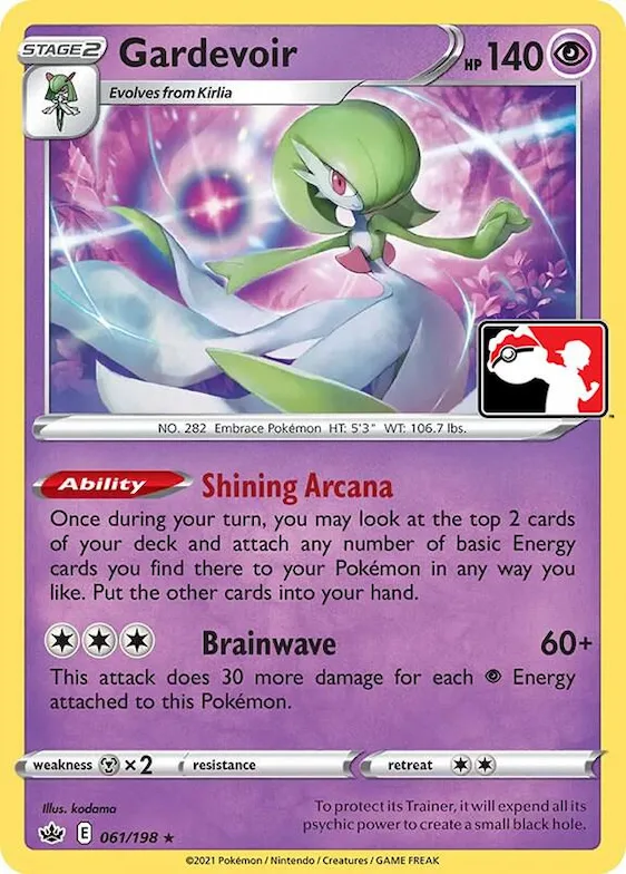 Gardevoir #61 – Prize Pack Series Cards