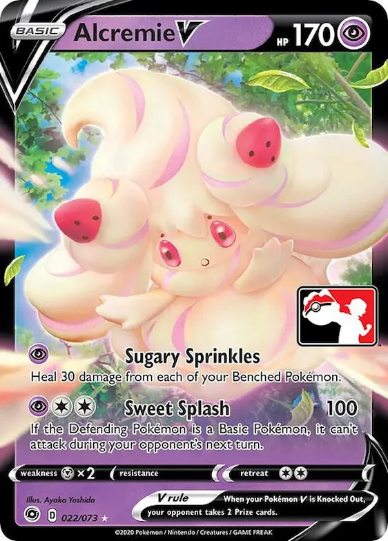 Alcremie V #22 – Prize Pack Series Cards