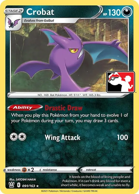 Crobat #91 – Prize Pack Series Cards