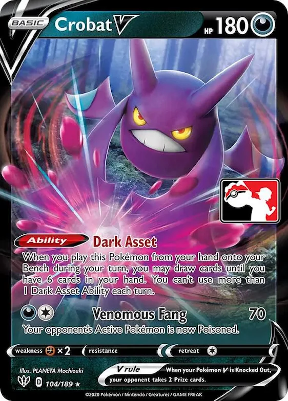 Crobat V #104 – Prize Pack Series Cards