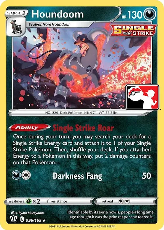 Houndoom #96 – Prize Pack Series Cards