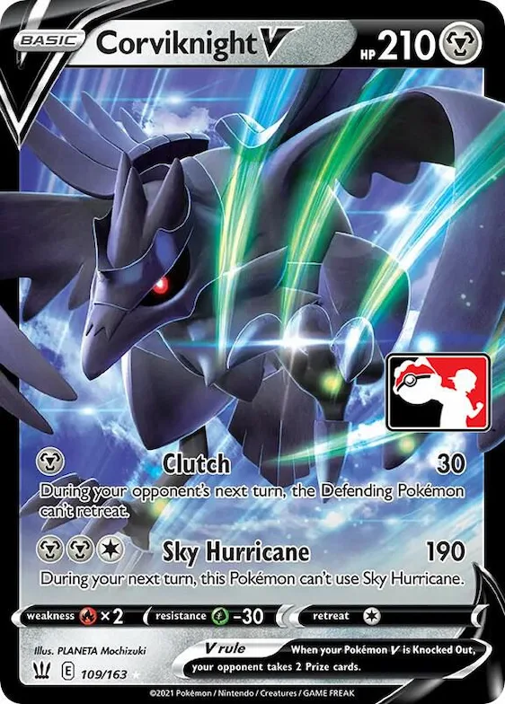 Corviknight V #109 – Prize Pack Series Cards
