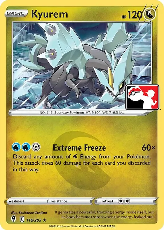 Kyurem #116 – Prize Pack Series Cards