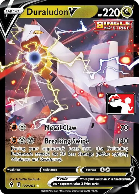 Duraludon V #122 – Prize Pack Series Cards