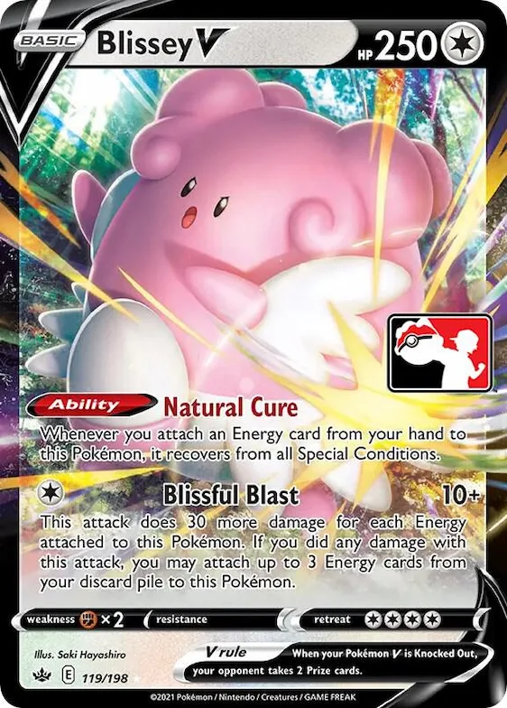 Blissey V #119 – Prize Pack Series Cards