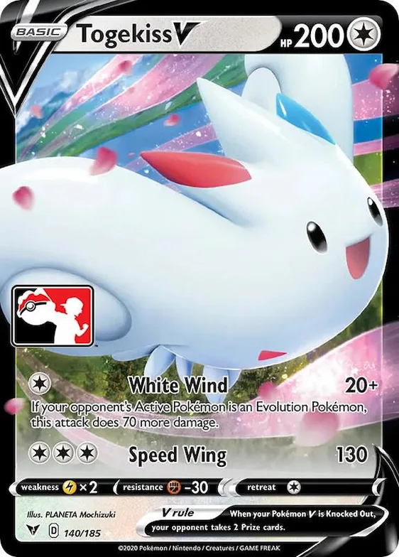 Togekiss V #140 – Prize Pack Series Cards